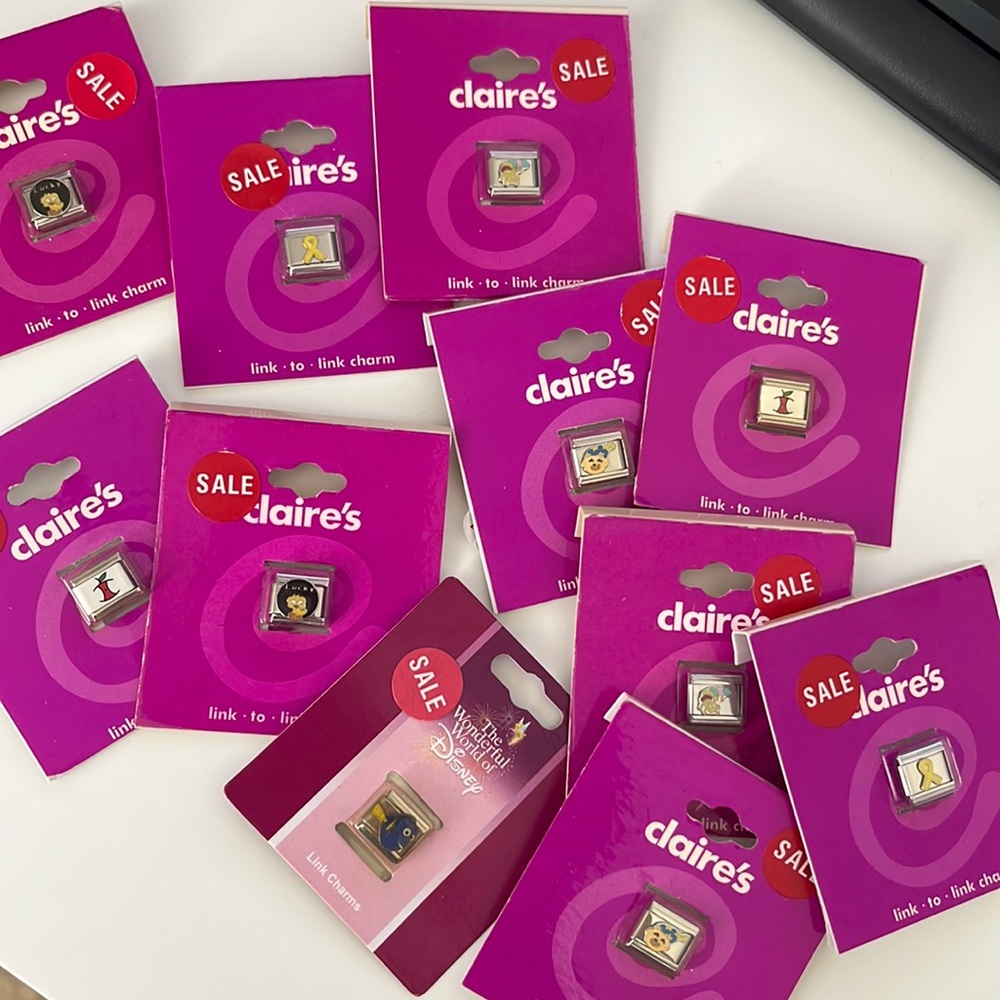 Claire’s Italian Charm Bracelet Charms